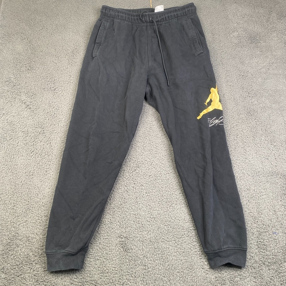 Nike Essential Fleece Baseline Pants Black FD7345-011 Men's Medium